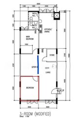 Blk 306 Clementi Meadows (Clementi), HDB 3 Rooms #553709611